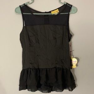 Vera Wang Black Shirt